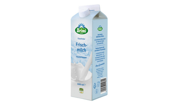 Brimi Fresh milk semi-skimmed 1l