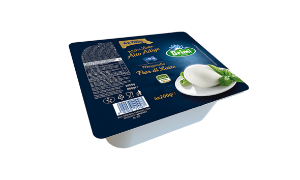 Brimi Fior di Latte Mozzarella - 4 x 200 g